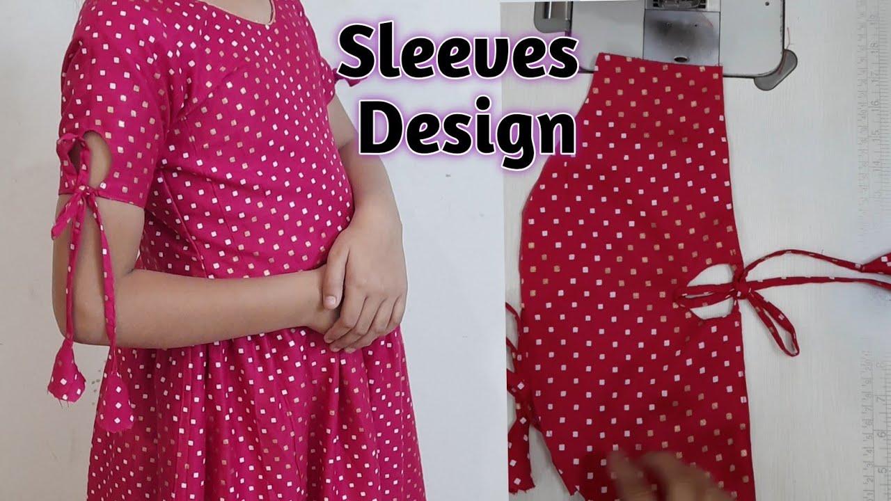 Designer Sleeves Cutting And Stitching | Sleeve Design For Frock | Silai Time