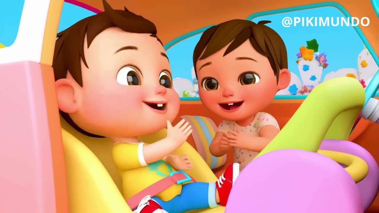 Benicio va en el auto 🚗🌞 | Paseo divertido en familia #Benicio #Pikimundo #Niños #kids #Familia