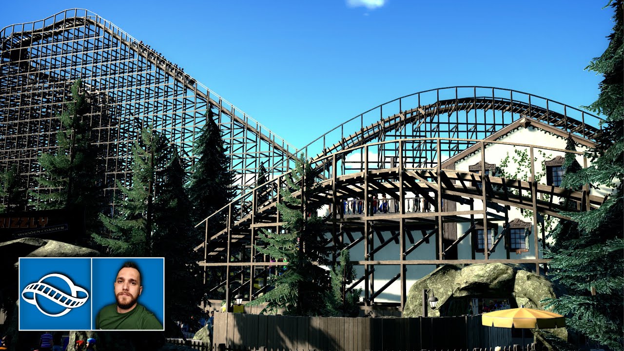 Planet Coaster Sandbox | Halton Hills 🎠 | Ep.12 Grizzly | Wooden Station | Part 1 | Speedbuild