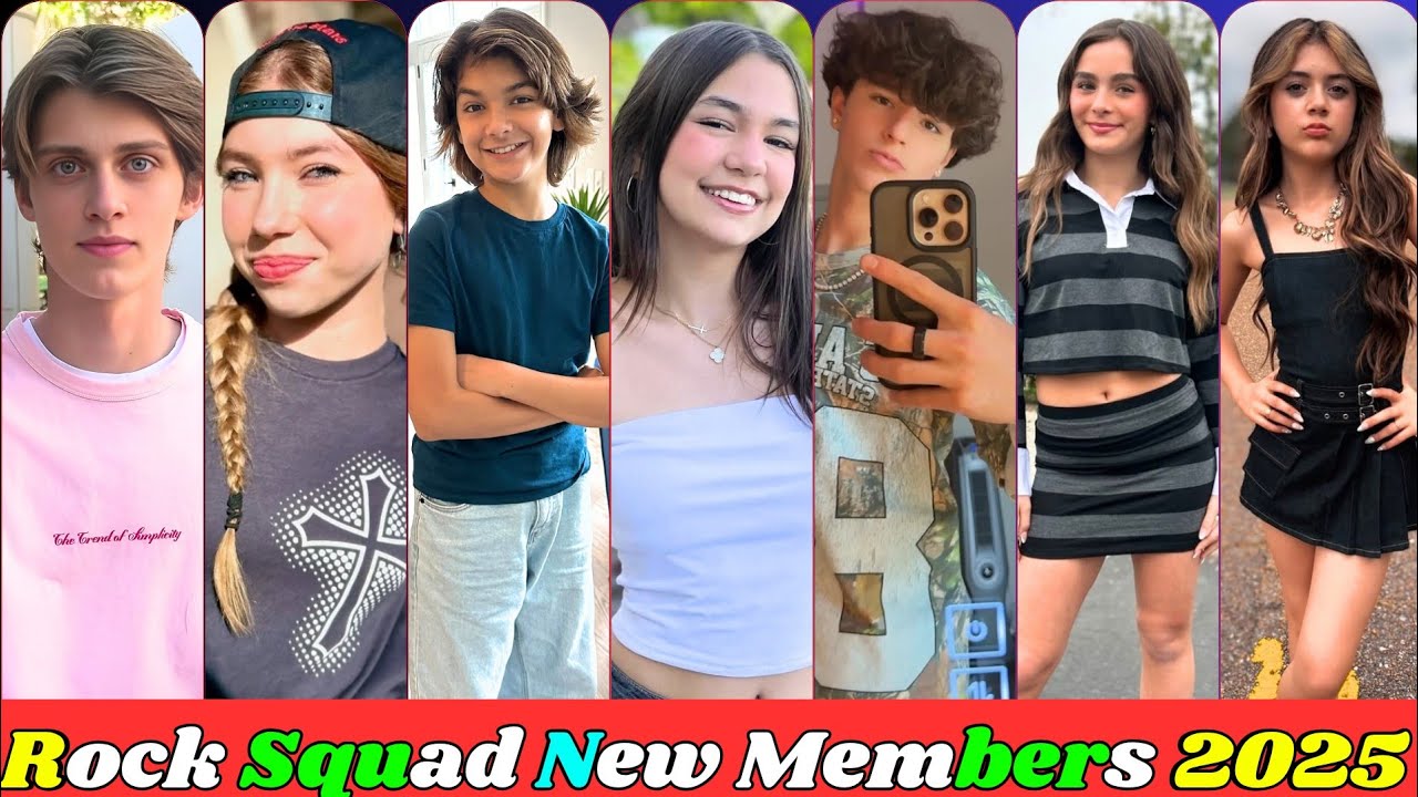 Rock Squad 2025: Revealing the New Members Real Names and Ages You Won&rsquo;t Believe