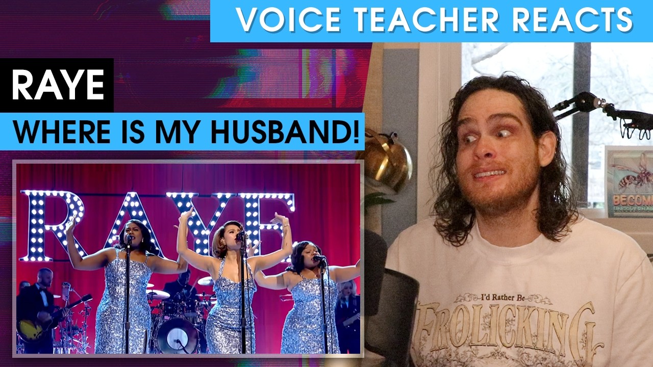 Raye Can't Find Her Husband :( - Voice Teacher Reacts to RAYE - WHERE IS MY HUSBAND!