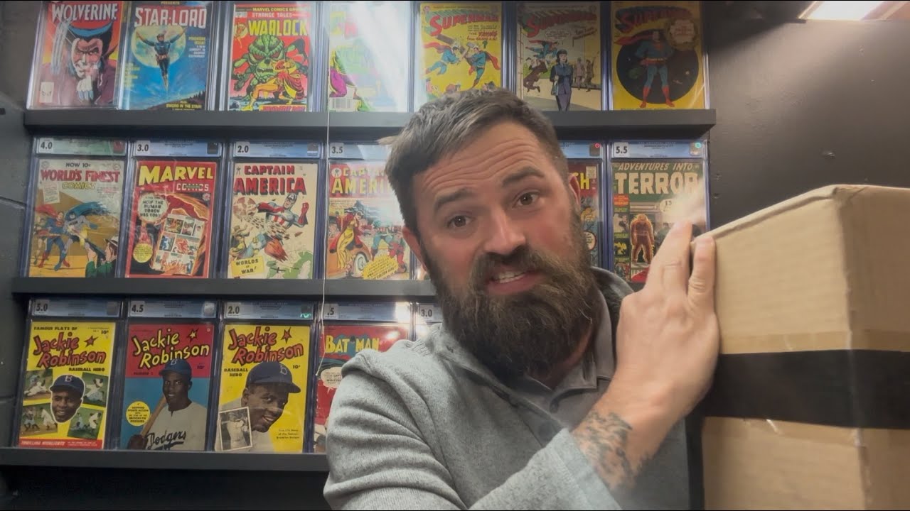 I bought a comic collection without seeing it!