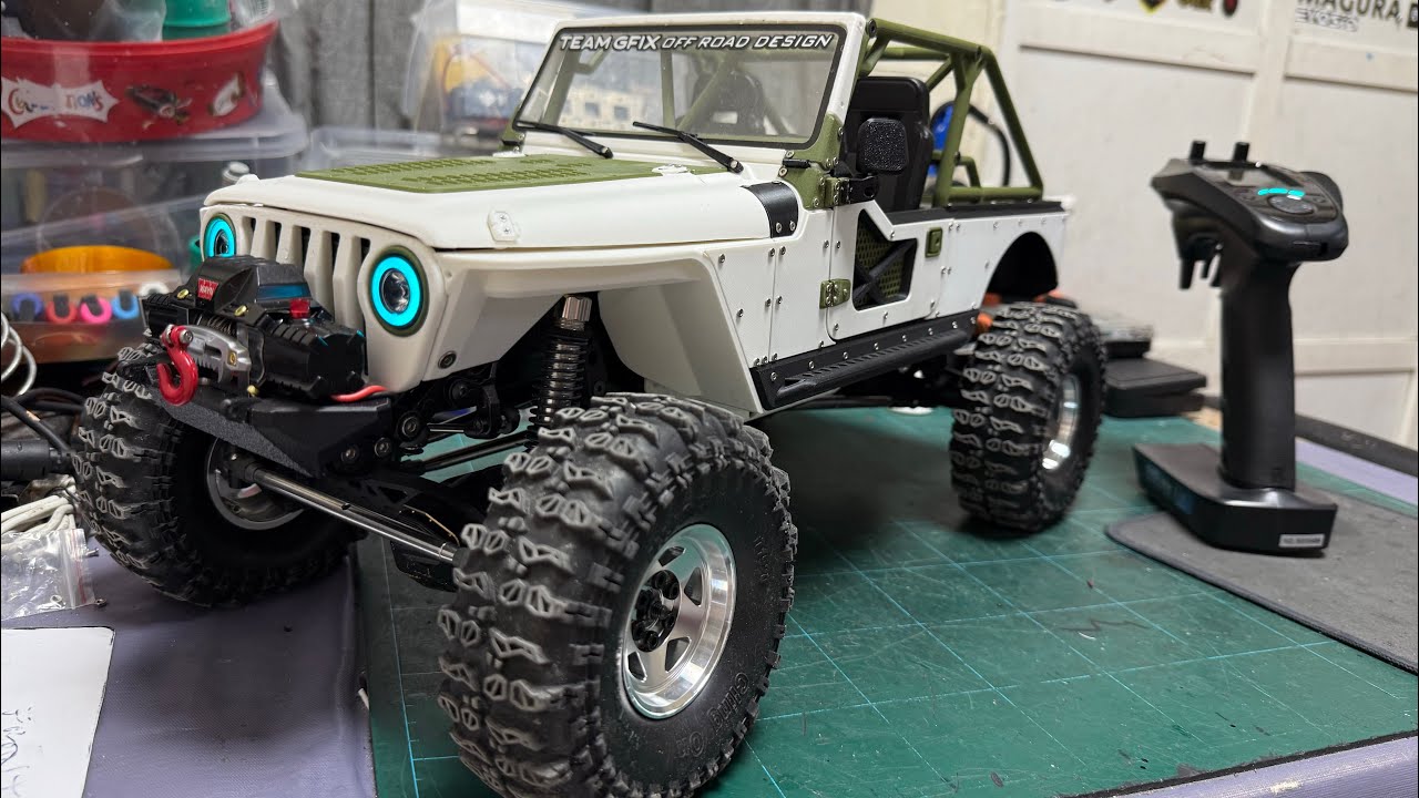 Проект IJ | Комплект Basecamp для Axial SCX10 III | JEEP LJ
