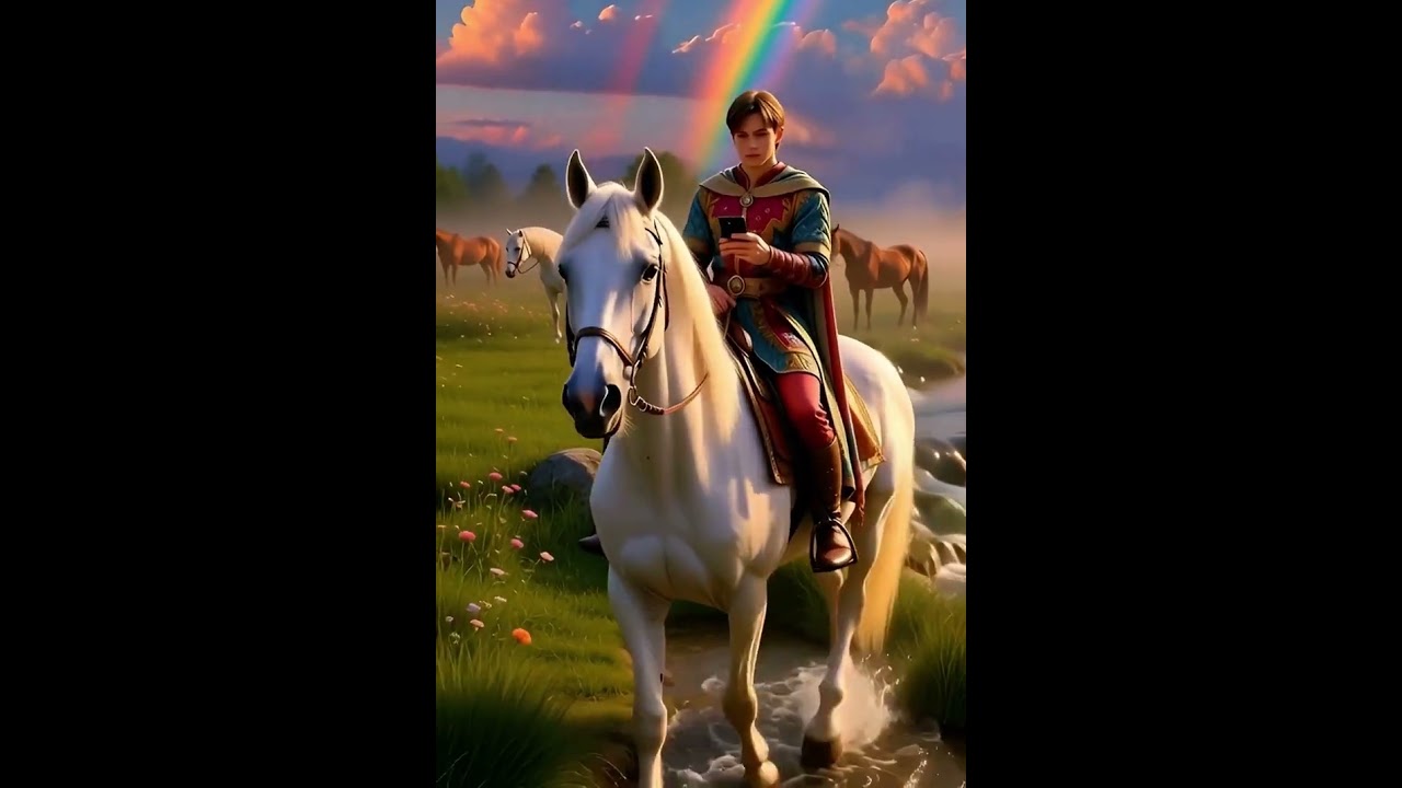 The white horse prince is also FULL PANG 