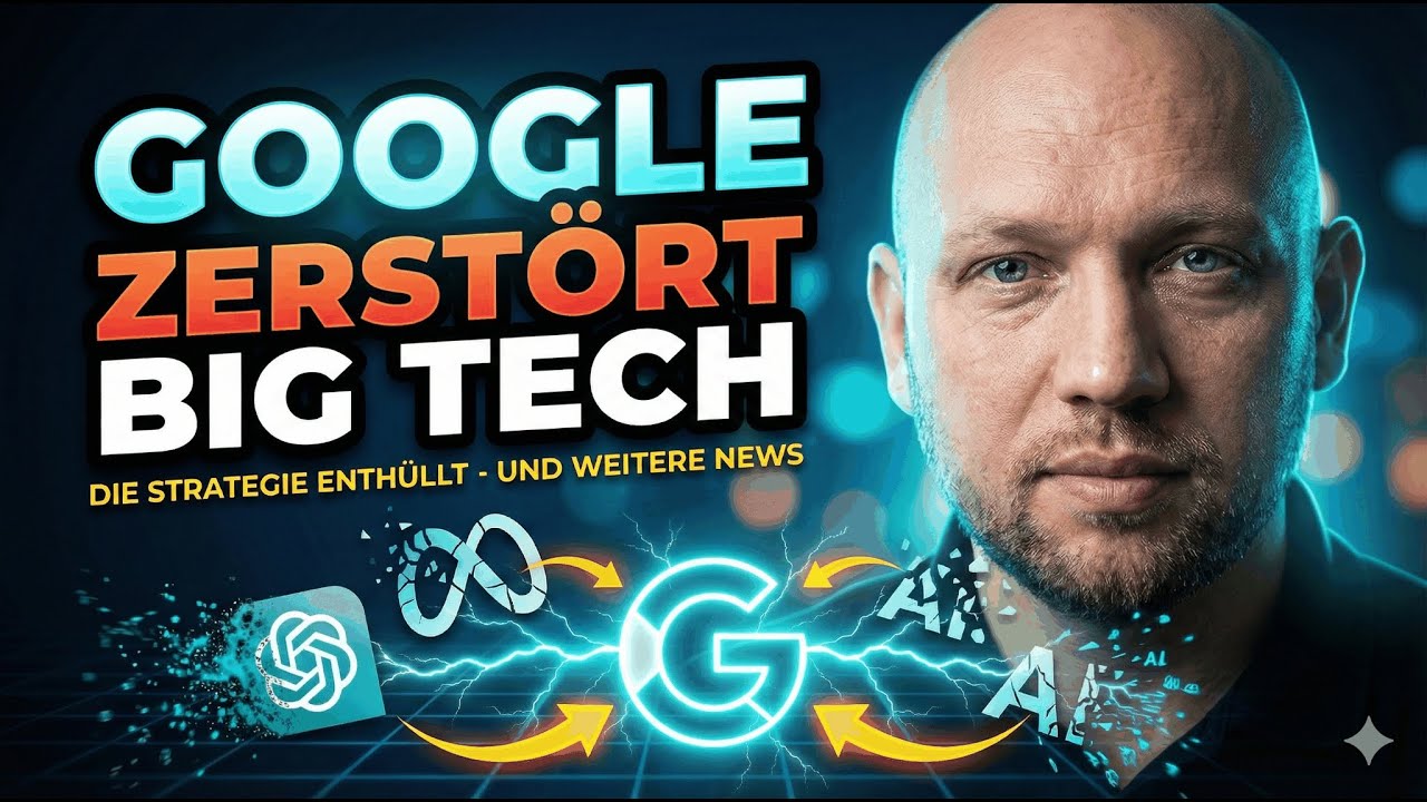Google zerstört OpenAI, Meta & Co – Die Strategie dahinter und weitere NEWS