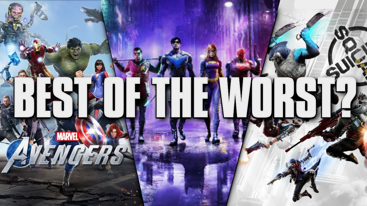 Marvels Avengers VS Gotham Knights VS Kill the justice league - Which is best?