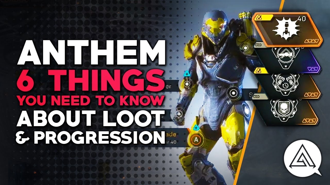 ANTHEM | 6 Things You Need to Know About Loot & Progression