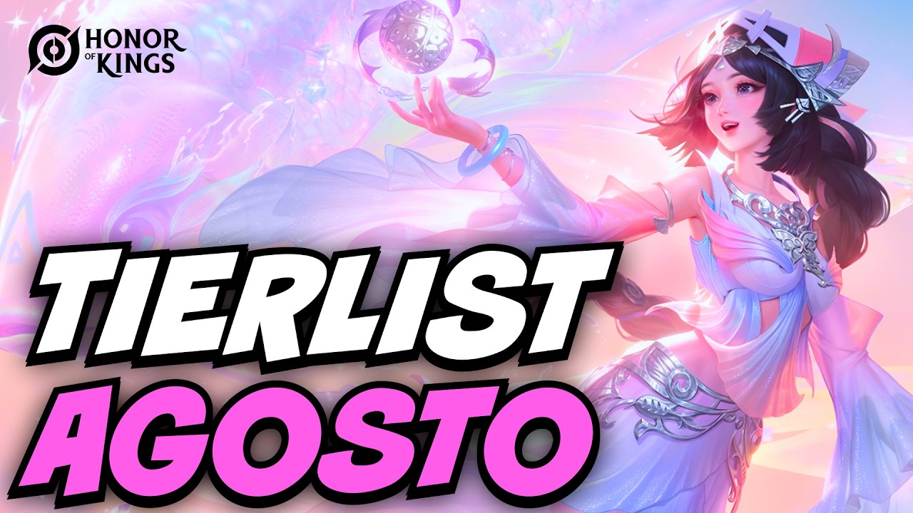 TIERLIST AGOSTO 2026 HONOR OF KINGS - MEJORES HEROES PARA CADA LINEA!