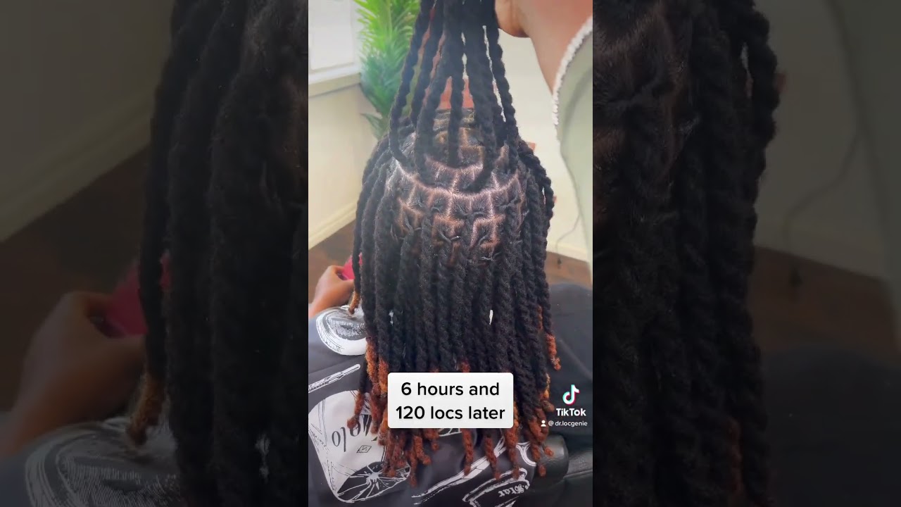 Why wait? 12 inch loc extension installation. 6 hour duration. 120 locs.