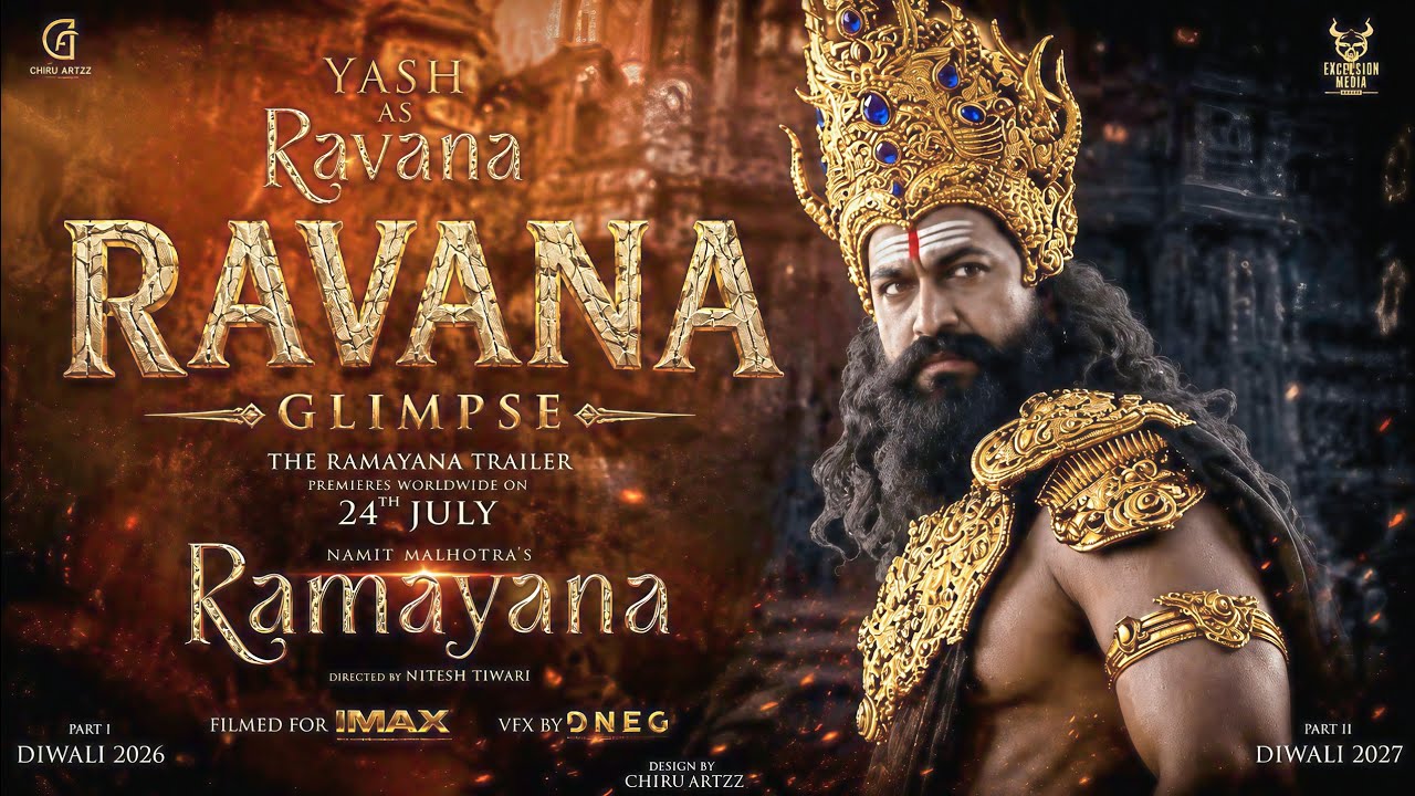 #Ramayana Trailer | Namit Malhotra's Ramayana | Yash | Ranbir Kapoor | Nitesh Tiwari | 