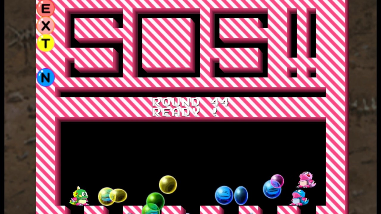 Bubble Bobble Plus! Super Standard Mode 4 player Netplay 60fps