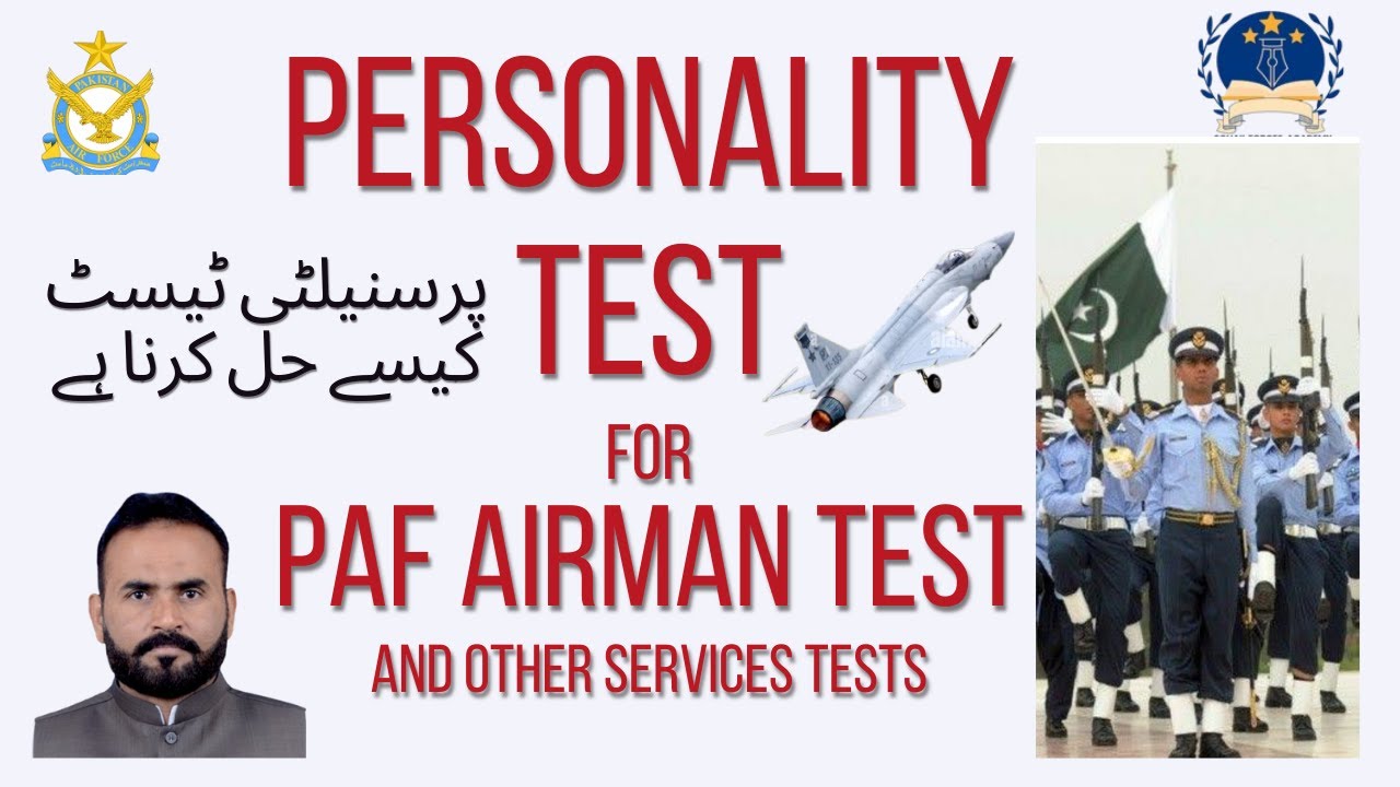 how to solve Personality test for PAF airman test|PAF|airman personality test hal karny ka tareeka