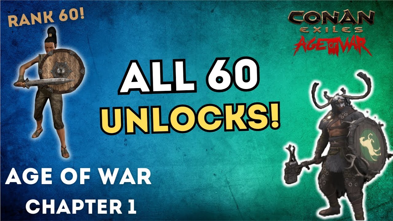 Conan Exiles Age of War Chapter 1 FULL showcase