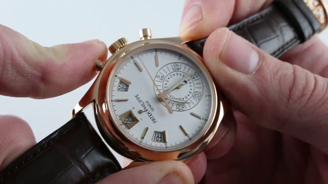 Pre-Owned Patek Philippe Complications Annual Calendar Chronograph 5960R011 Luxury Watch Review