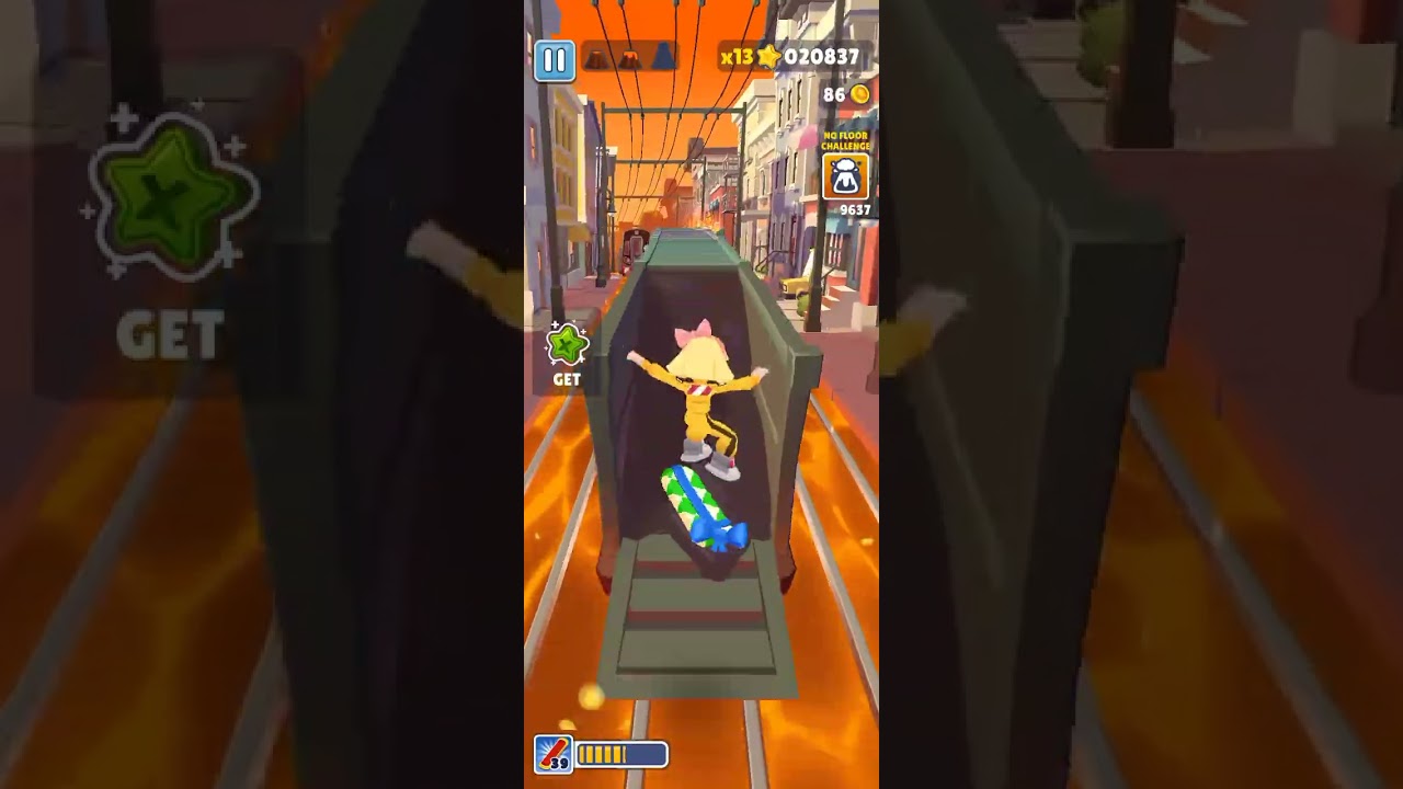 Subway Surfers Hollywood Season Challenge vs No Floor Challenge Compilation Best gameplay