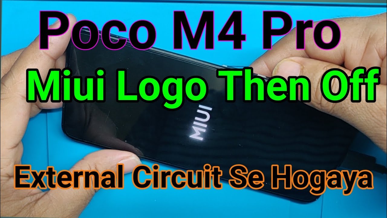 POCO M4 PRO MIUI LOGO OFF SOLUTION @JYOTSNA MOBILE CARE