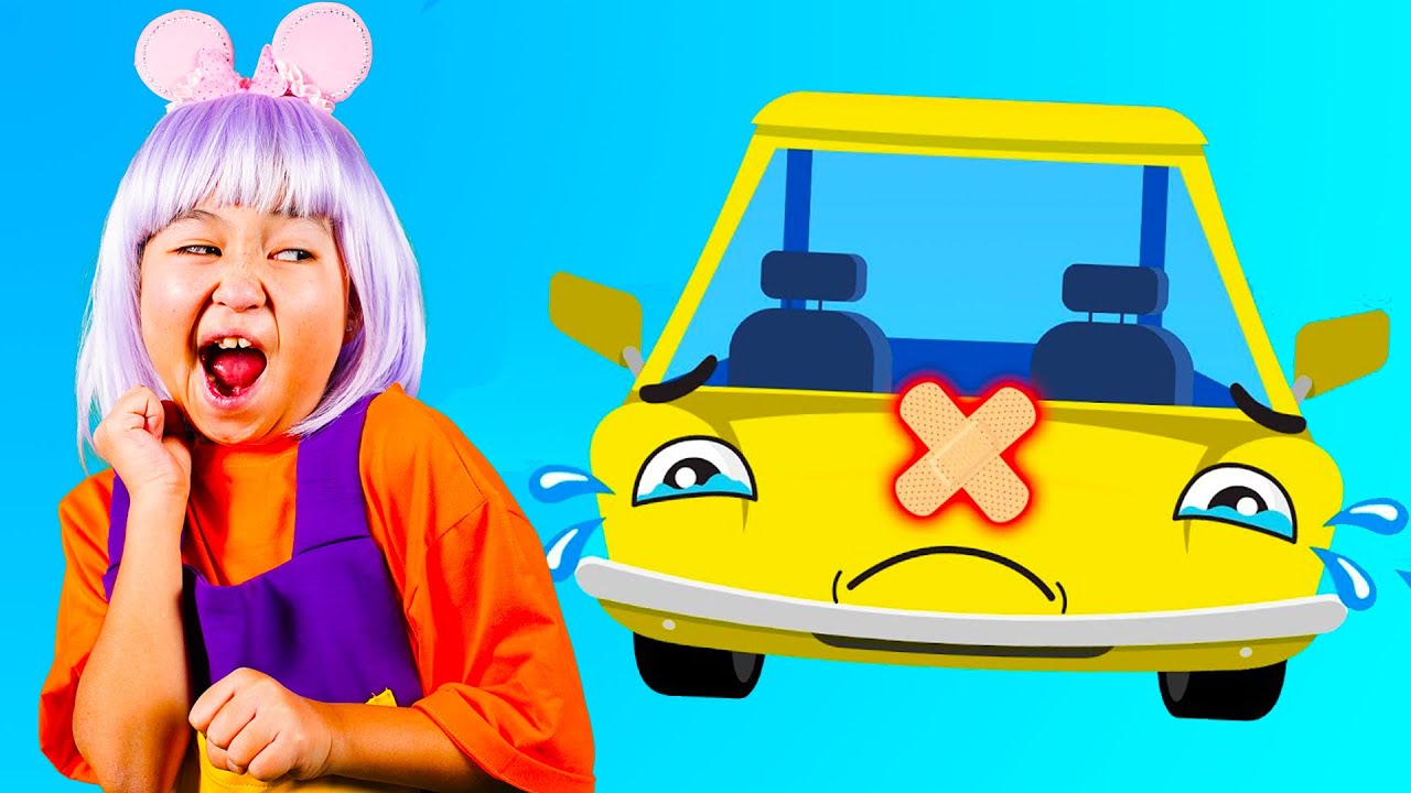 The Boo Boo Car Song - Nursery Rhymes and Kids Songs  | Tiki kids