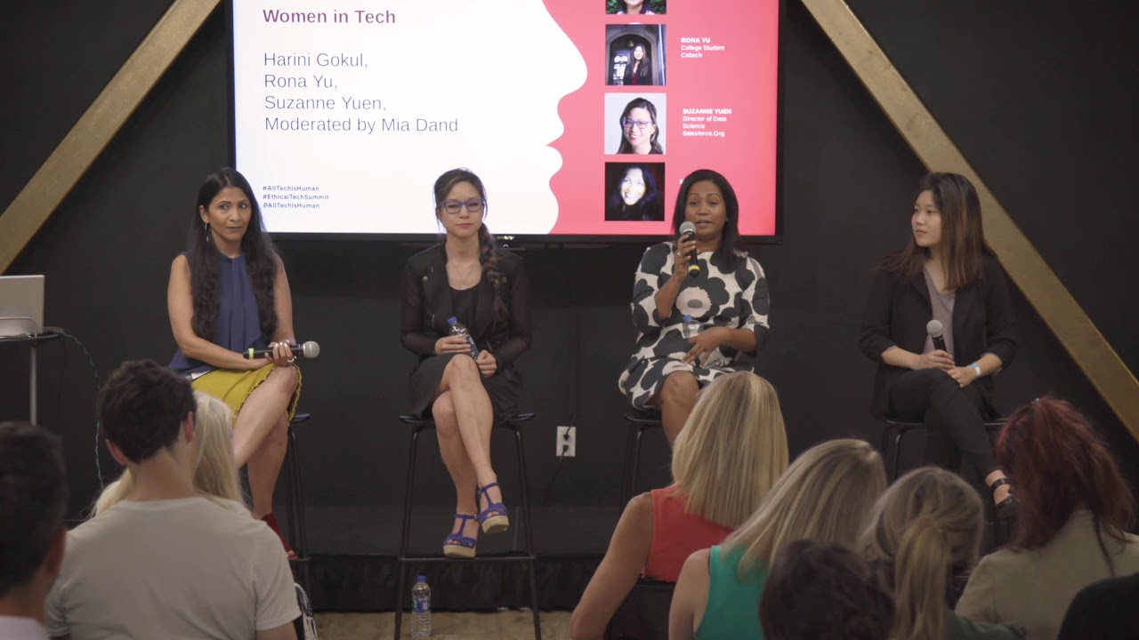 Women in Tech - Mia Dand, Suzanne Yuen, Rona Yu, Harini Gokul