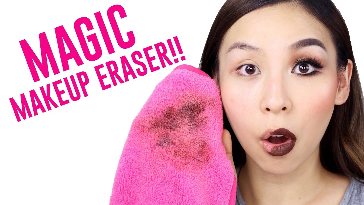 MAGIC CLOTH ERASES MAKEUP WITH JUST WATER!!  TINA TRIES IT