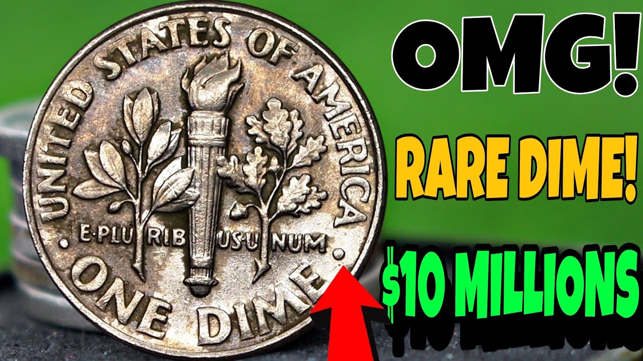 Most Valuable Roosevelt One Dime Rare One Dime Coins could make you Rich valuable Dime to look for!