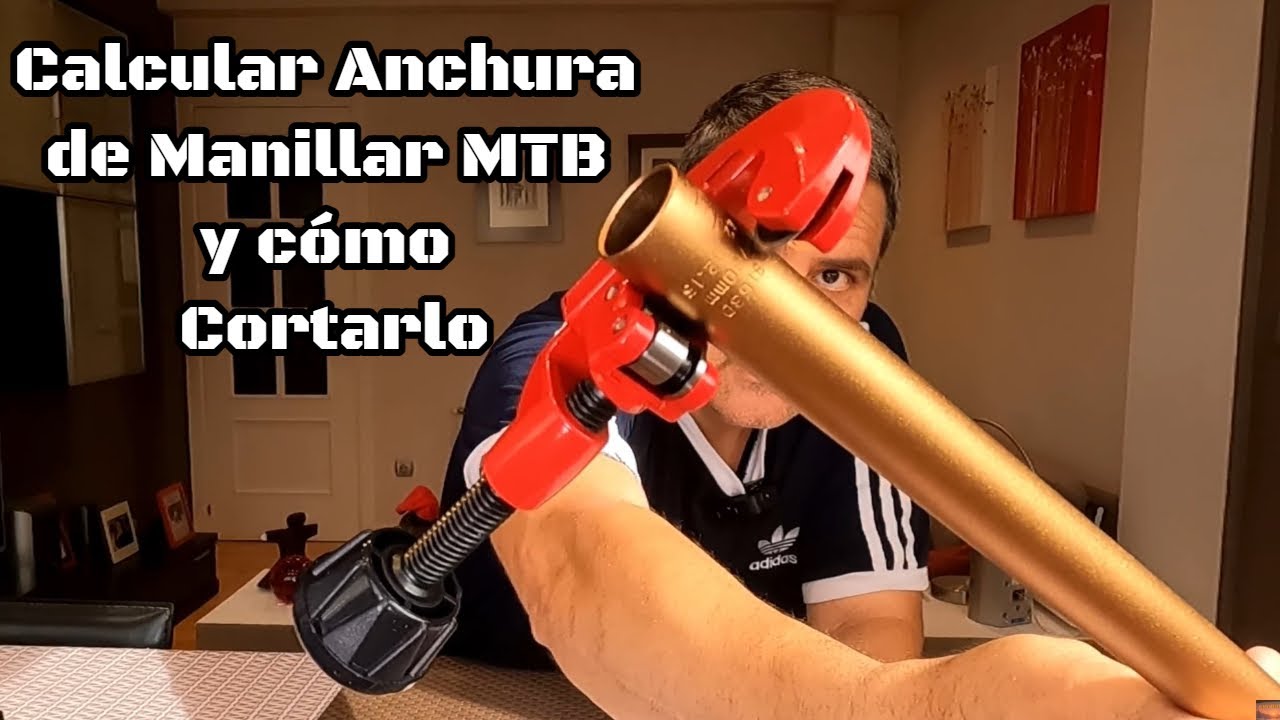 Calcular Anchura de Manillar MTB y Cortarlo.