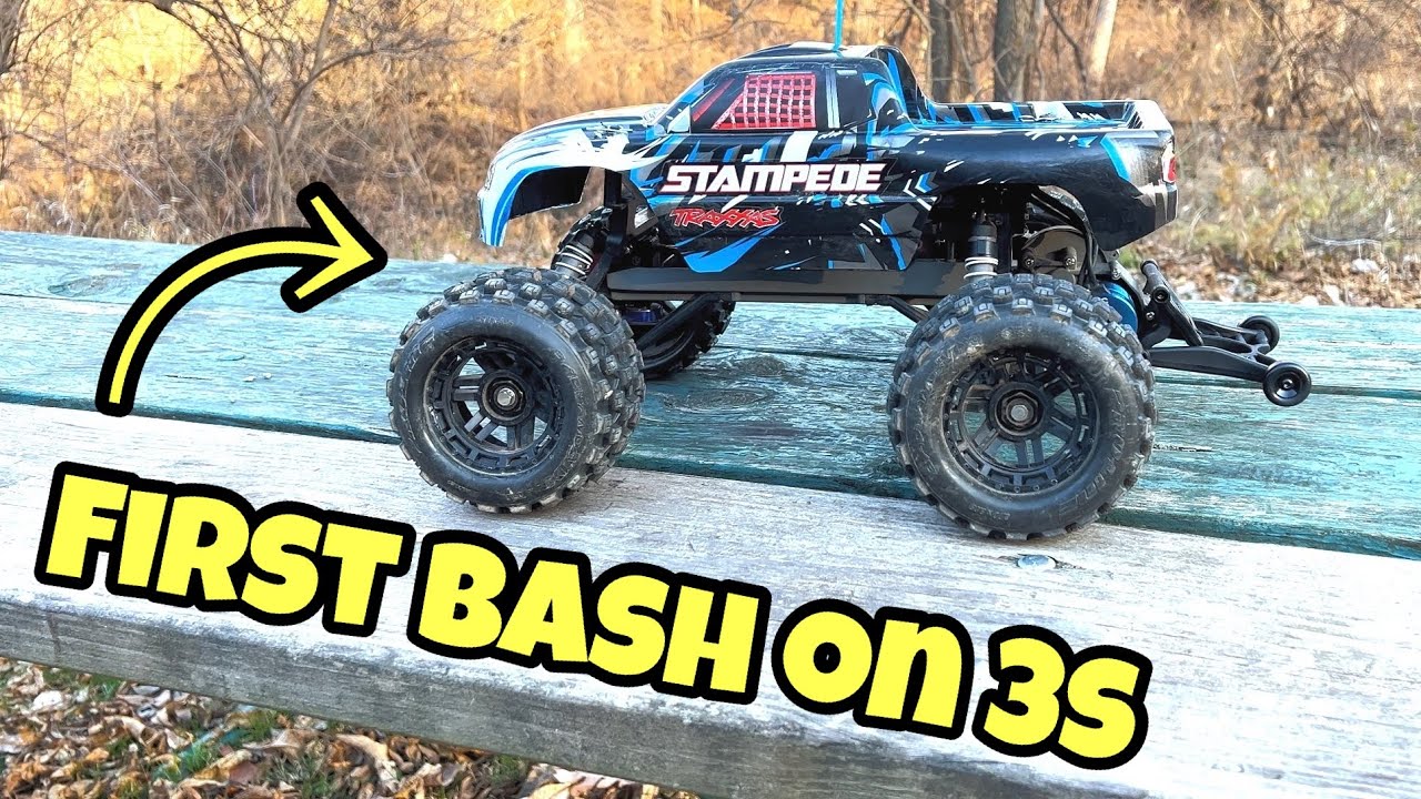 ПЕРВЫЙ BASH на 3S с «САМЫМ ДЕШЕВЫМ ПРОЕКТОМ TRAXXAS STAMPEDE»