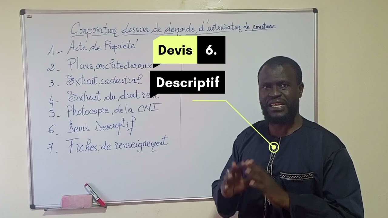 Comment déposer une demande d'autorisation de construire au Sénégal