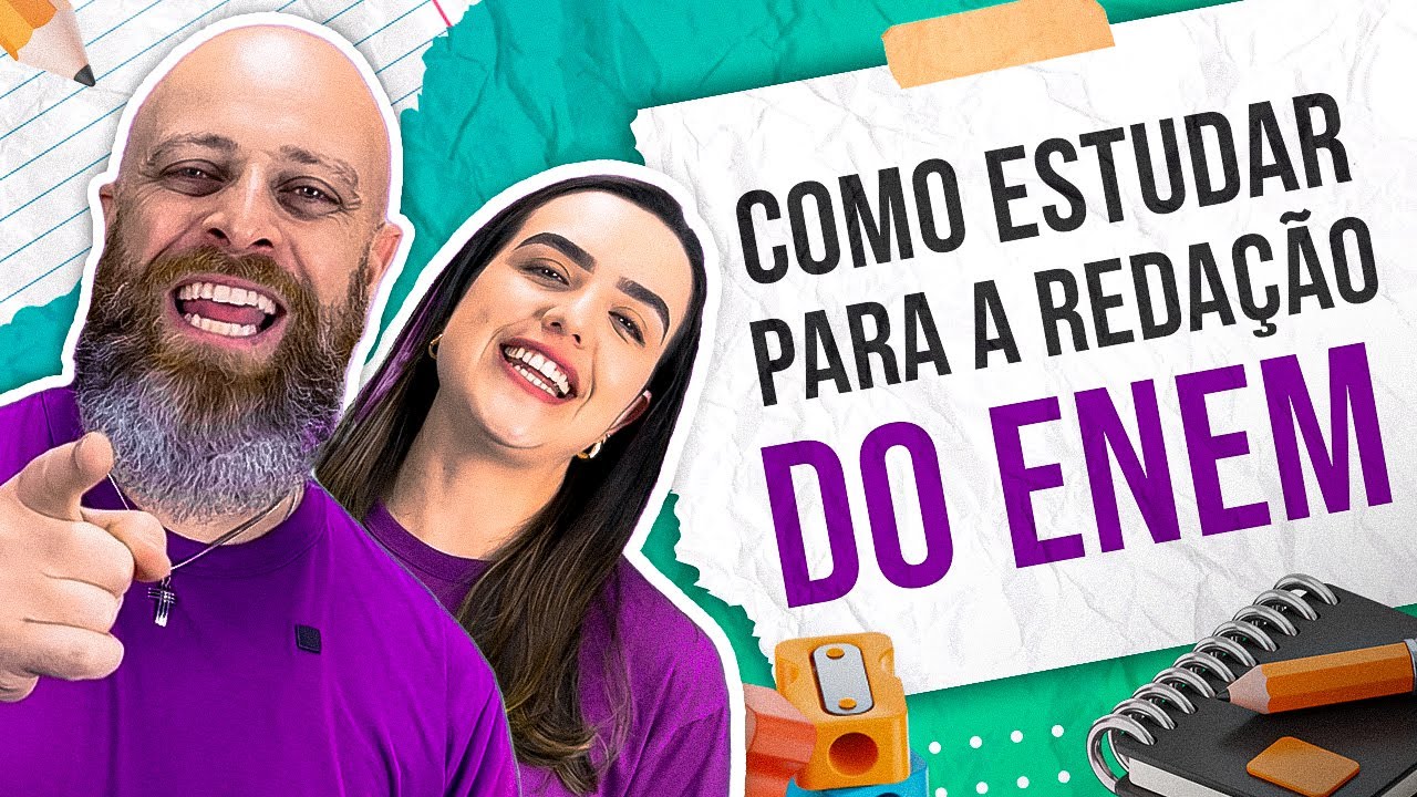 Como EU RECOMENDO que você ESTUDE para a REDAÇÃO do ENEM