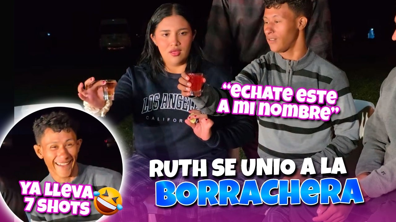 Ruth no se aguanto mas las ganas y se unió a tomar con los bichos | FELIPE YA ANDA BOLO 😂