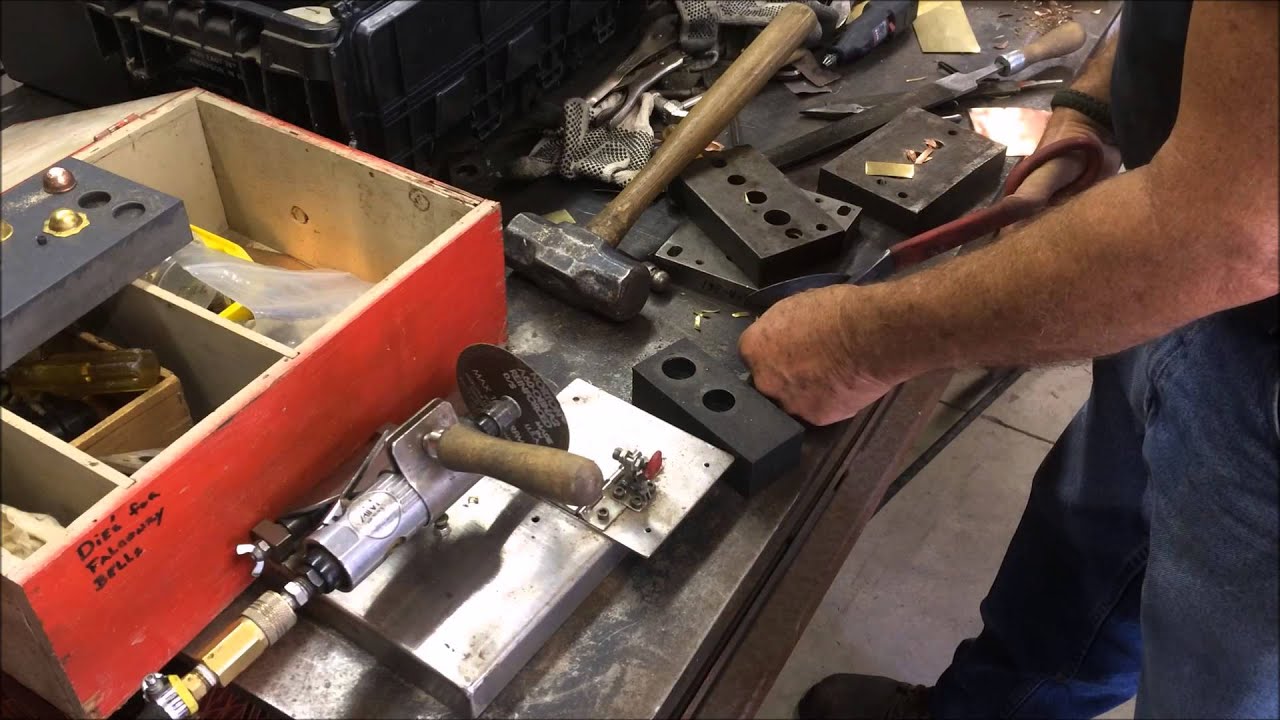 August 16, 2014 video on the making of falconry Bell Karl shank