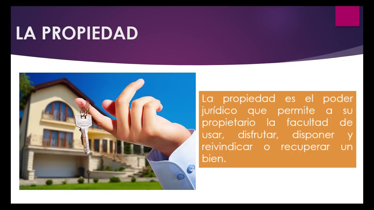 Que es la Posesi&oacute;n y la Propiedad