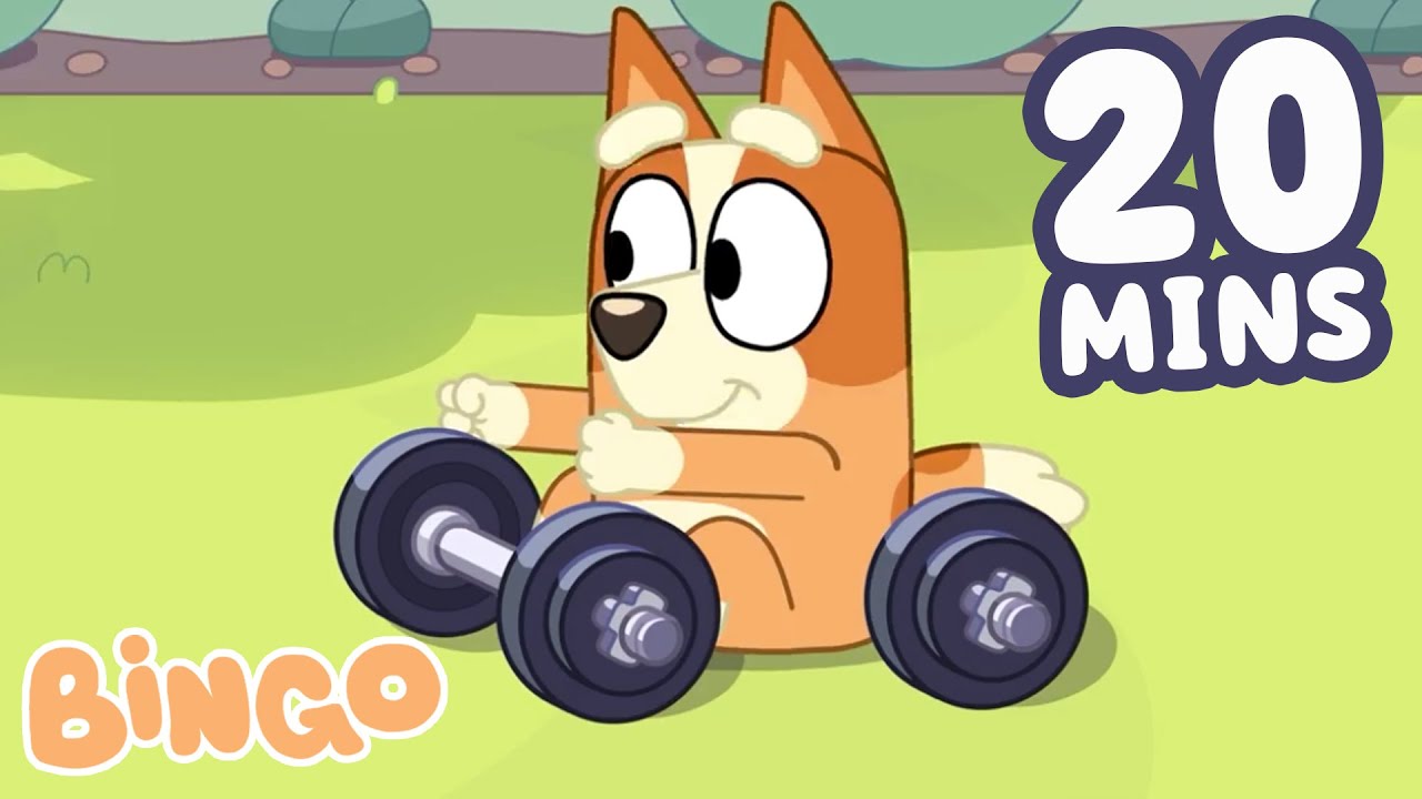 Getting Sporty With Bingo 🏃‍♀️⚽ | Bingo - Official Channel