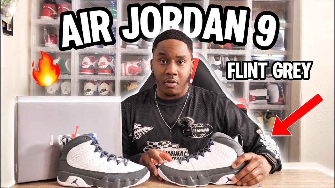 Nobody Talks About These Jordan 9s Enough !!  | The Air Jordan 9 Flint Grey Unboxing ! 🔥