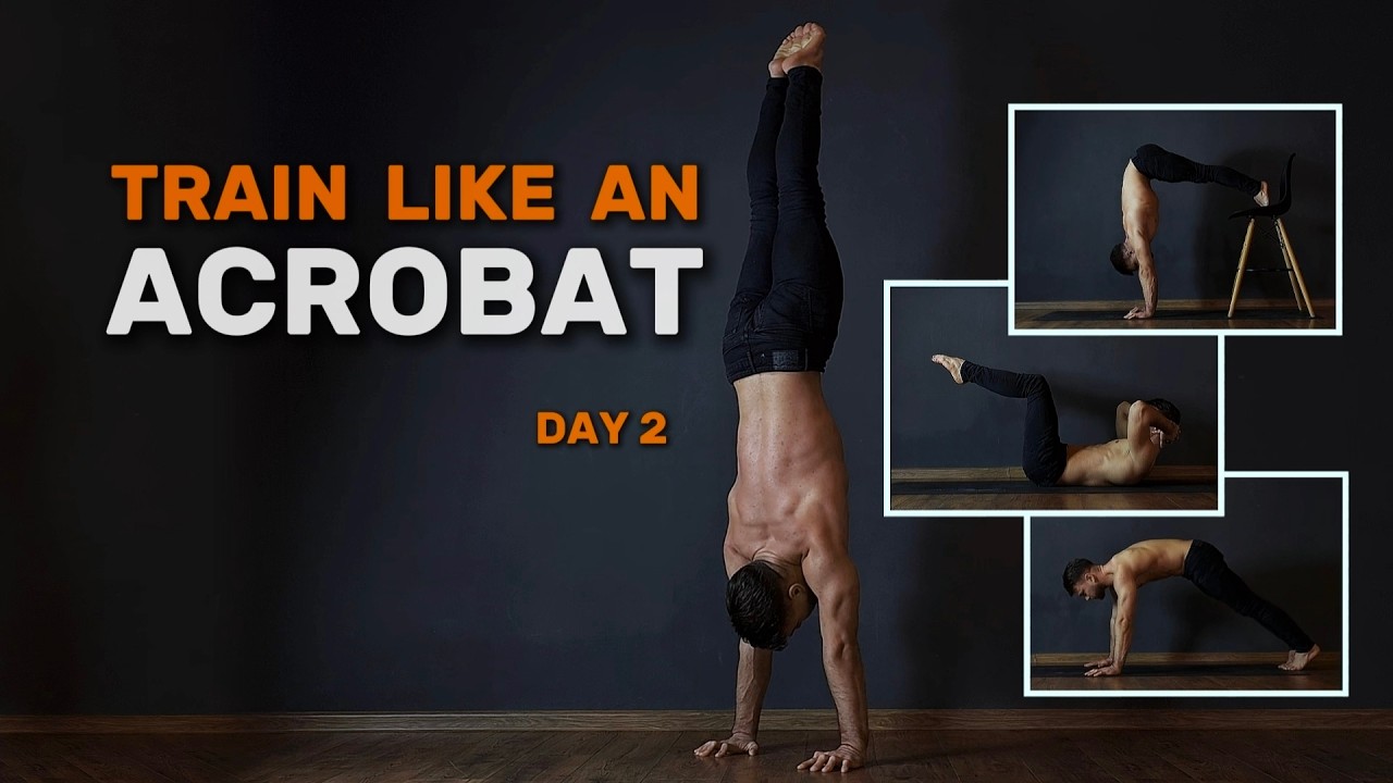 Shoulder, Back and Flexibility Workout | Train Like an Acrobat Day 2