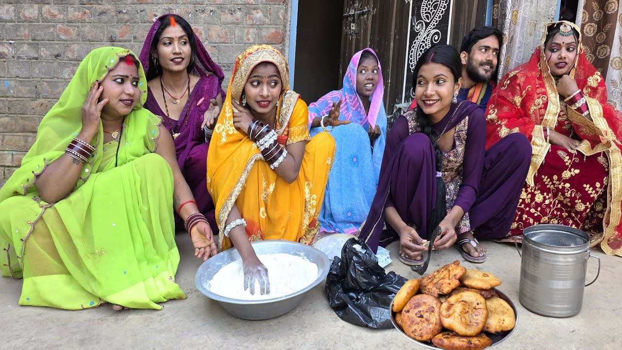 होली के दिन सास बहू मिलकर पुआ पुड़ी बनाई ।। Holi Ke Din Sas Bahu Milkar Puaa ।। KHUSHI SINGH MASTI
