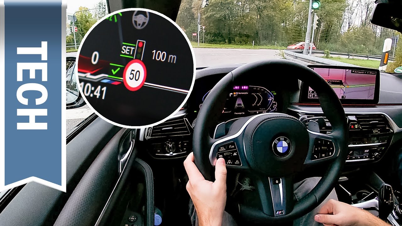 Neue Urban Cruise Control im 5er BMW im Test: Ampelerkennung, Urban ACC & neue Funktionen im Update