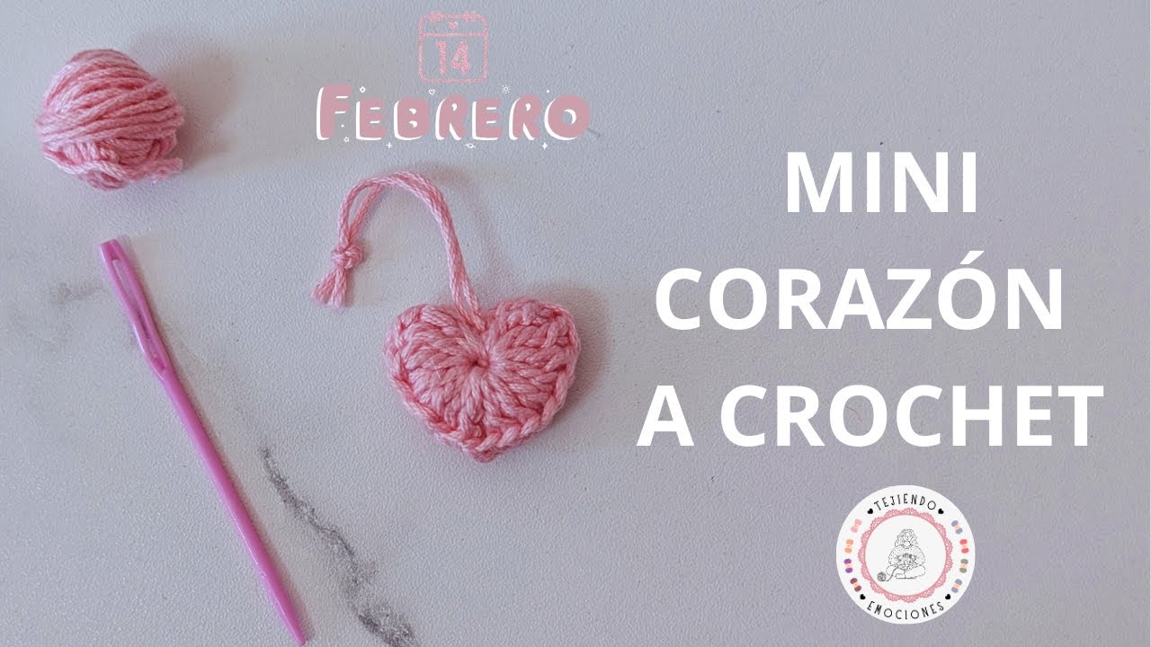 Corazón a Crochet Fácil y Bonito 💕 | Ideal para Amigurumis 💖 | Detalle para San Valentín #tejedoras