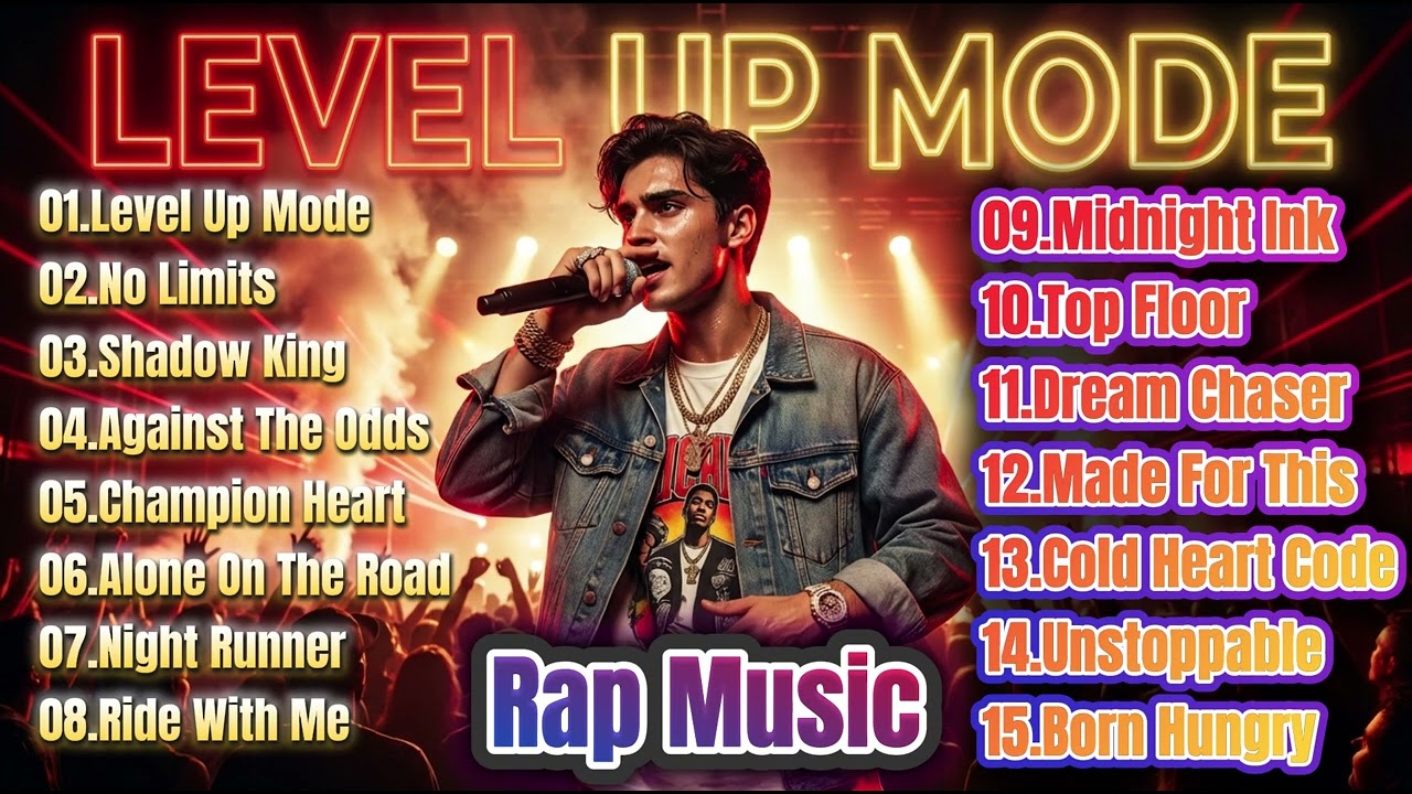 Level Up Mode | Rap Music Cool Beat 15 Songs