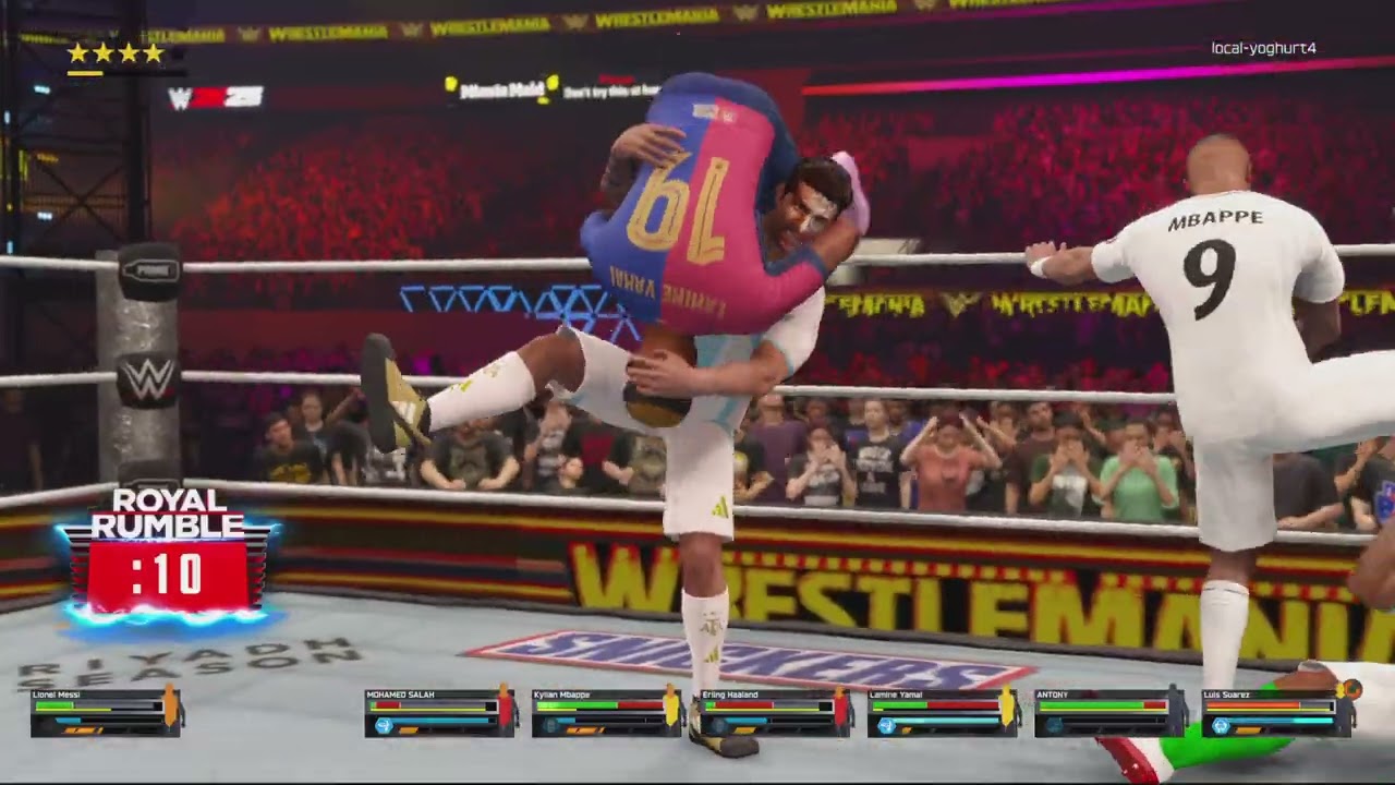 WWE 2K25|Royal Rambler Football Players