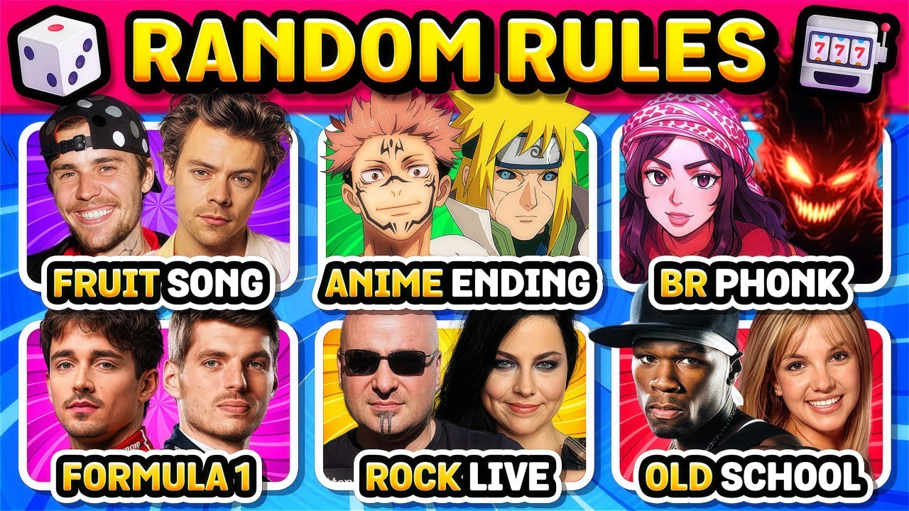 Save One Song per RANDOM RULES 🔥Phonk, Anime, F1, Rock | Music Quiz