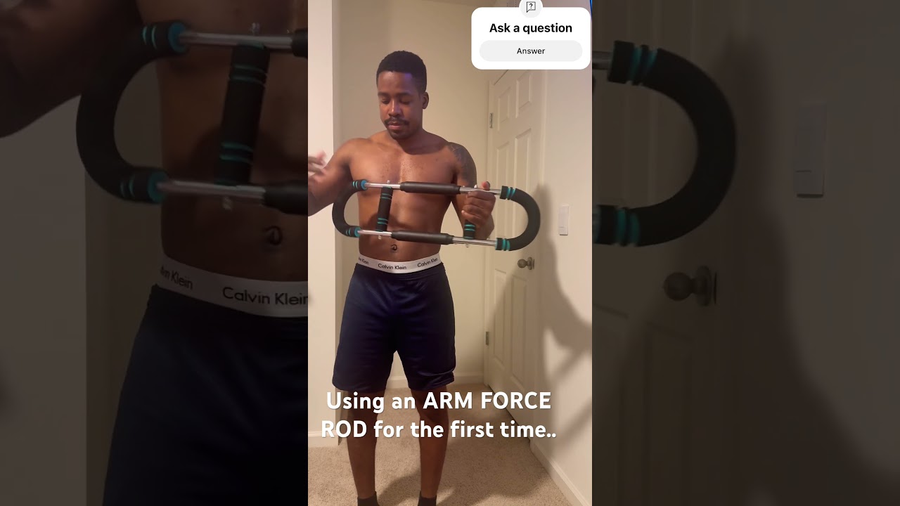 Arm Force Rod first time usage. Instagram Only_1will876