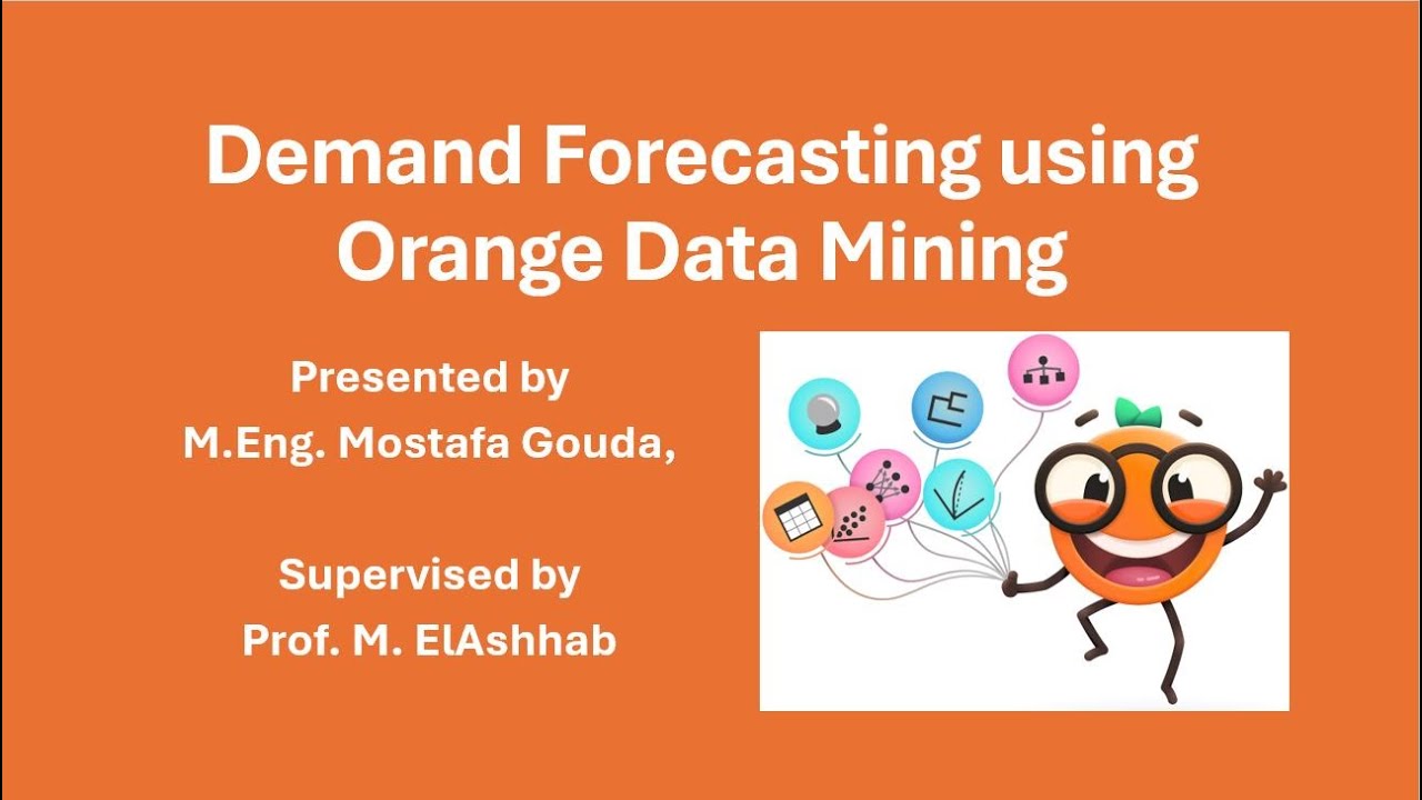 Demand Forecasting using Orange Data Mining شرح