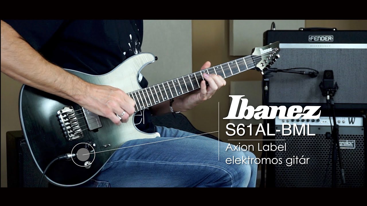 Ibanez S61AL-BML Axion Label elektromos git&aacute;r