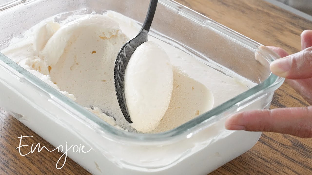 Субтитры) [Без духовки и без желатина] Cheesecake из 4 ингредиентов