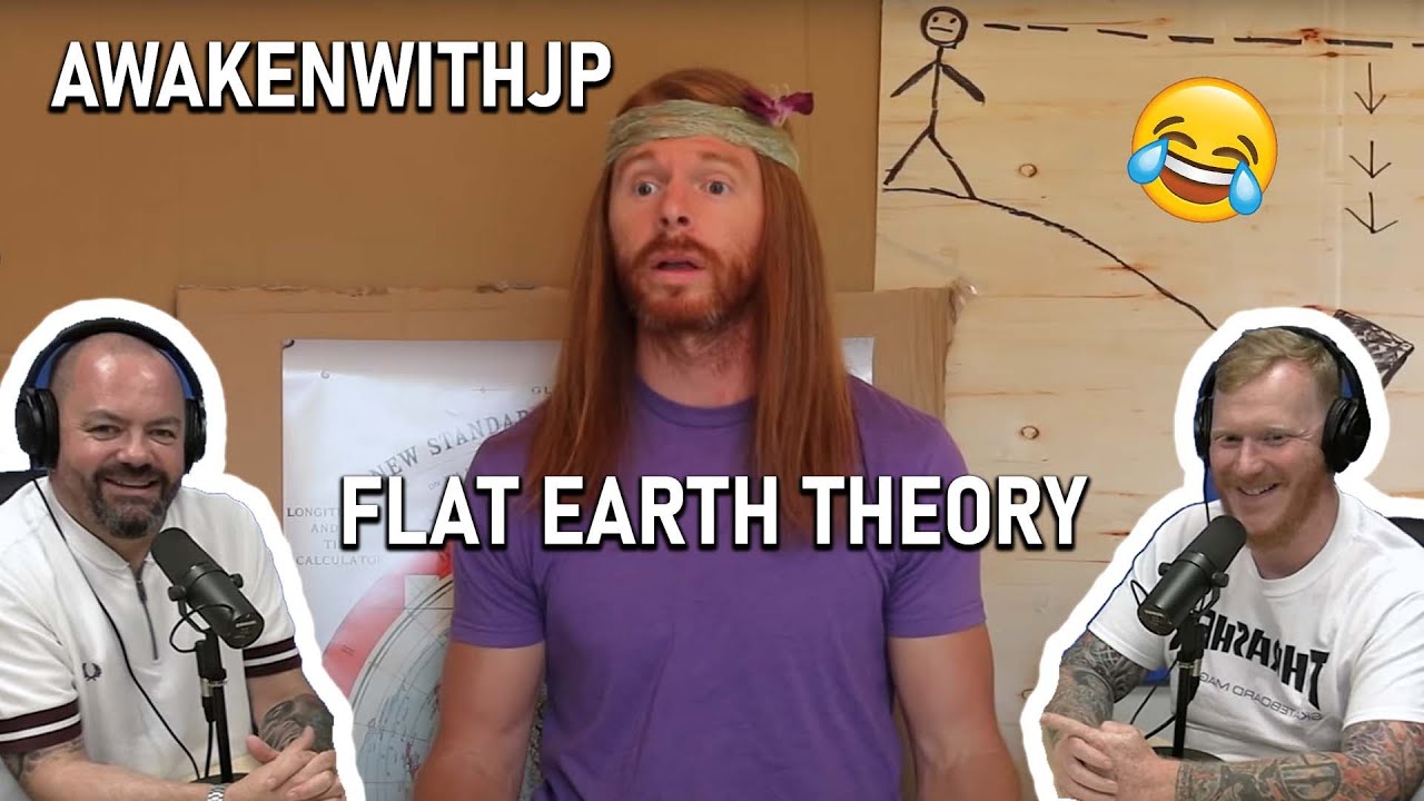 Flat Earth Theory - AwakenWithJP REACTION!! | OFFICE BLOKES REACT!!