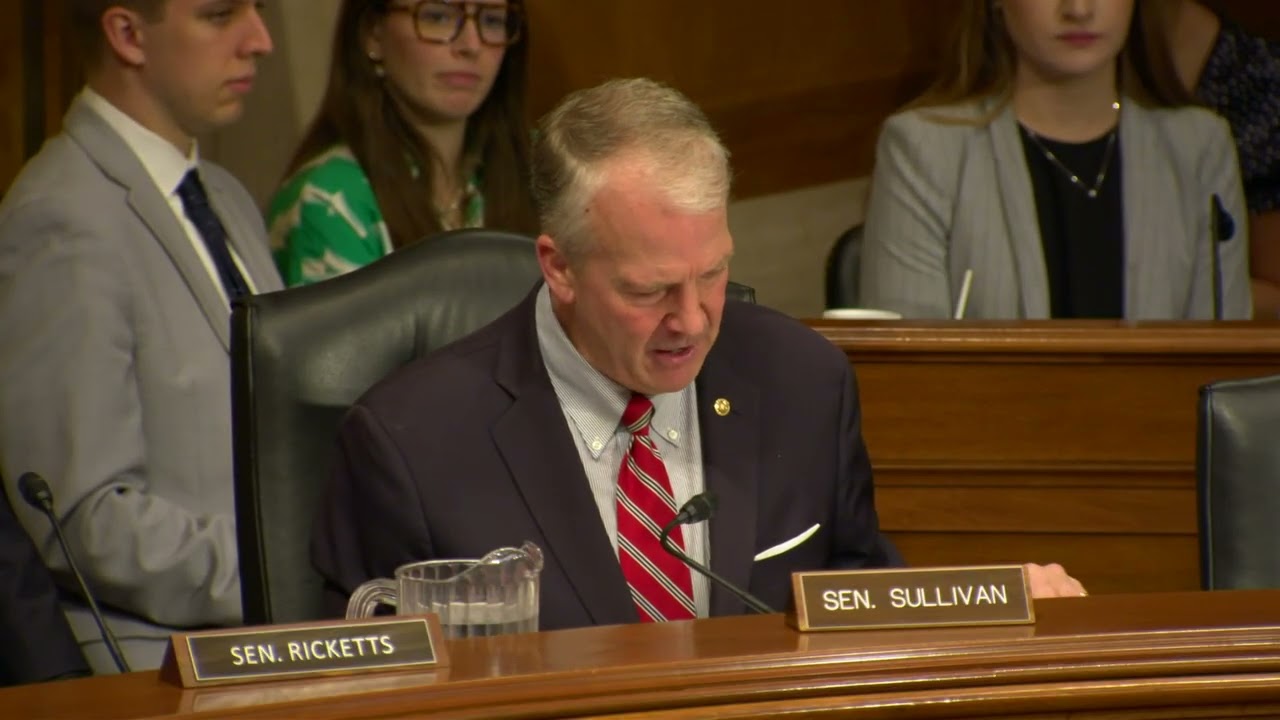 Sen. Dan Sullivan (R-Alaska) remarks at EPW Committee hearing on his legislation - March 11, 2026