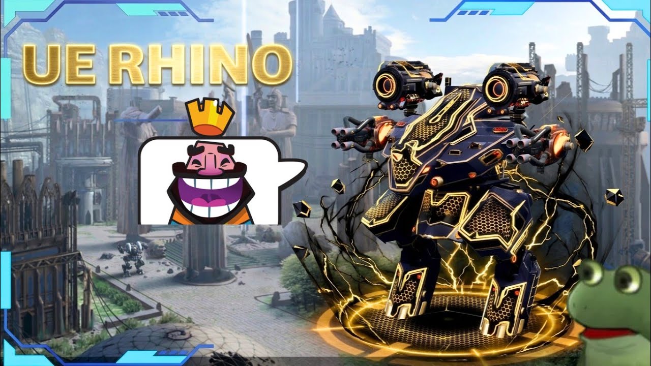 🦏 ULTIMATE RHINO qu&aacute; tr&acirc;u, c&acirc;n cả 4 TITAN 🔥 - War Robots 🇻🇳