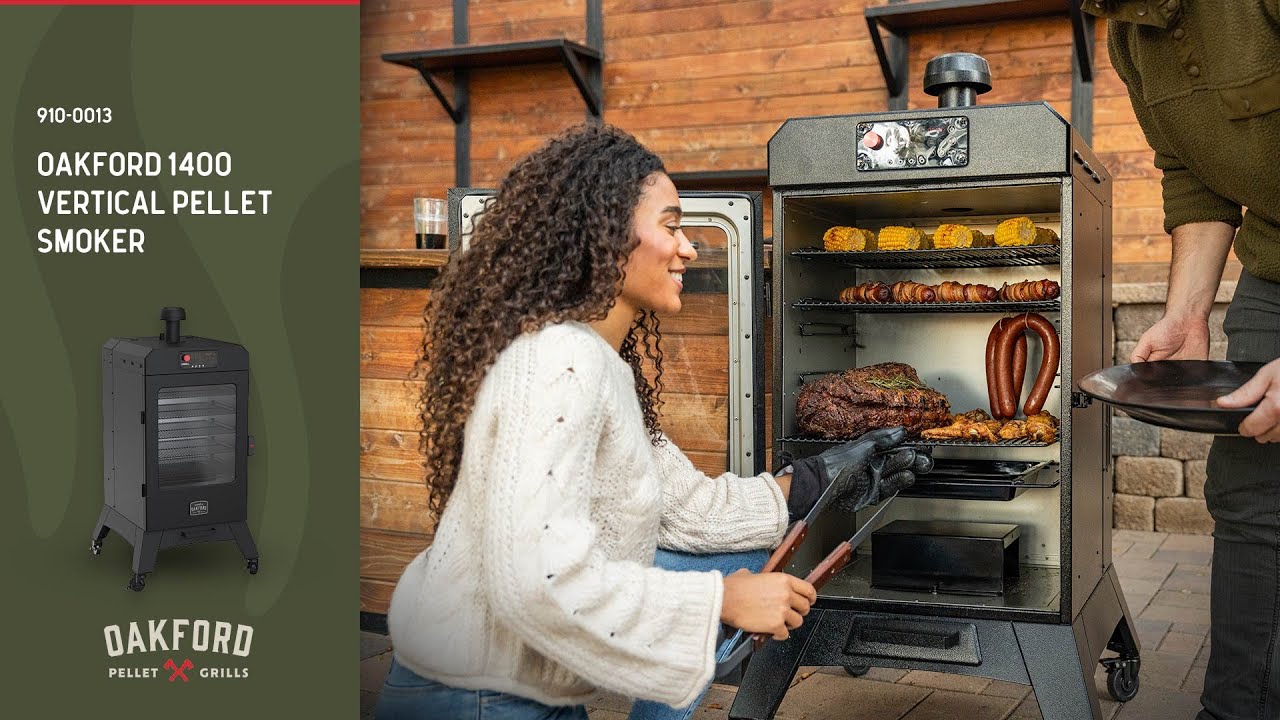 Oakford 1400 Vertical Pellet Smoker (910-0013)
