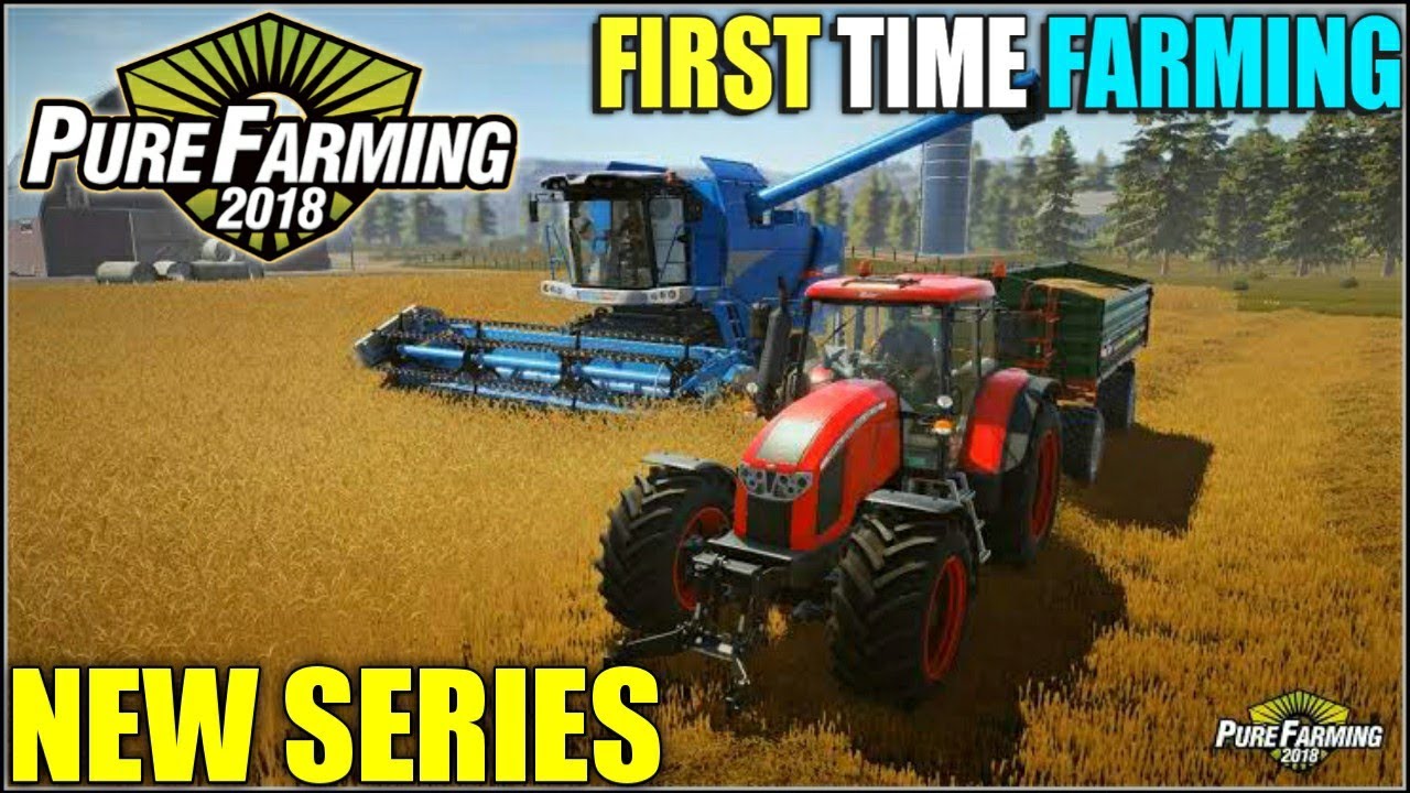 FIRST TIME I CROP WHEAT | PURE FARMING 2018 IN HIND GAMEPLAY EP01