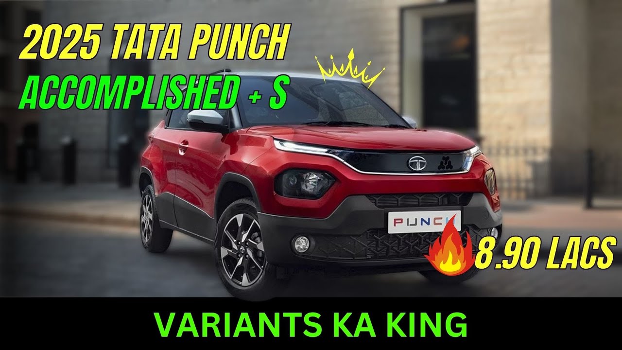 2025 Tata Punch Accomplished Plus Sunroof Full Review Under 2 Min | 🦾 Second Top MODEL